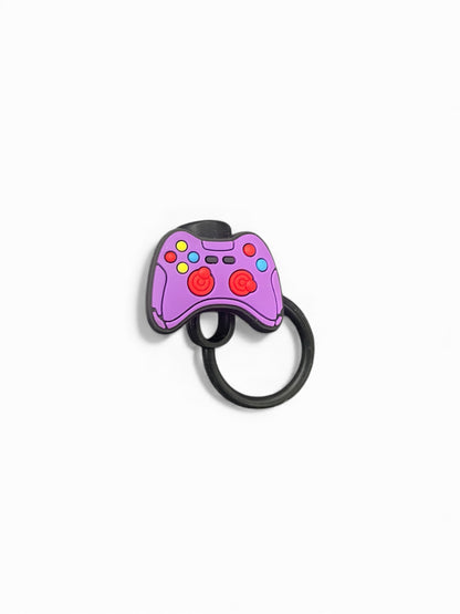 Gaming Controller Style Silicon Straw Topper