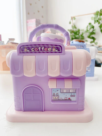 BIGMAN CaféVault Money Box – Cute Café House Piggy Bank for Kids & Adults, Aesthetic Coin Saving Box, Durable Cash Storage Bank for Home Décor & Gift