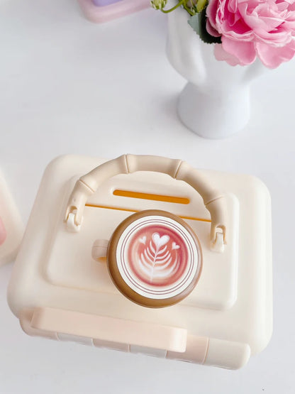 BIGMAN CaféVault Money Box – Cute Café House Piggy Bank for Kids & Adults, Aesthetic Coin Saving Box, Durable Cash Storage Bank for Home Décor & Gift