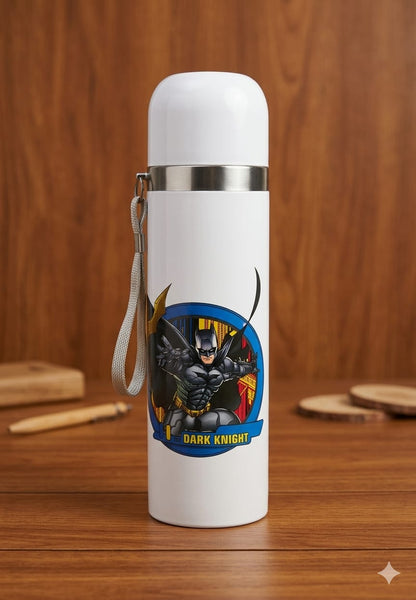BIGMAN Premium Stainless Steel Character Bottle Mug | Leakproof Cute Cartoon Water Bottle