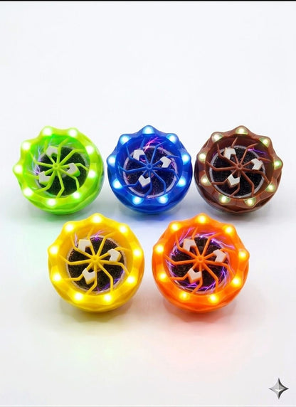 BIGMAN premium Turbo Flash Top – High Speed LED Spinning Toy for Kids | Flashing Action Spinner Wheel Game