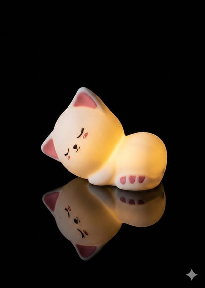 Bigman DreamGlow Mini Tap Tap Lamps – Cute Silicone LED Night Light for Kids & Room Decor