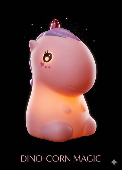 Bigman KawaiiGlow Mini Tap Tap Lamps – Cute Silicone LED Night Lights for Bedroom & Desk Decor