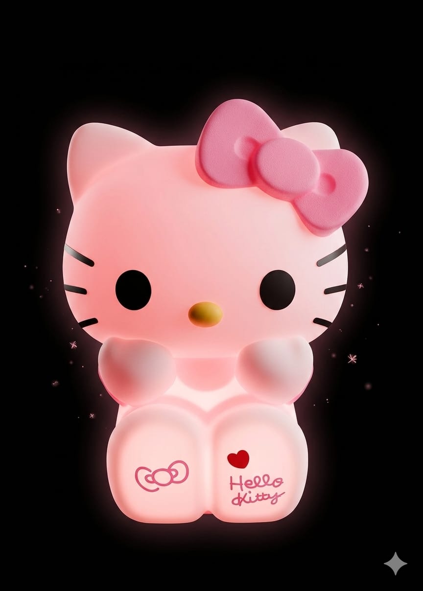 Bigman KawaiiGlow Mini Tap Tap Lamps – Cute Silicone LED Night Lights for Bedroom & Desk Decor