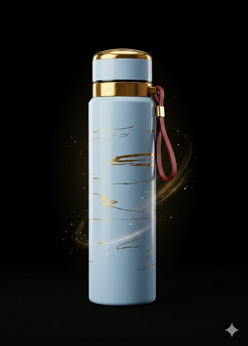 Bigman GoldLine Vacuum Bottle – Premium Stainless Steel Insulated Thermos Flask