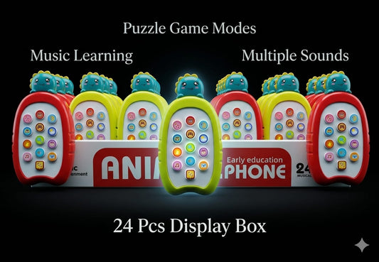 Bigman TinyBeats Learning Phone – Kids Educational Musical Toy Phone