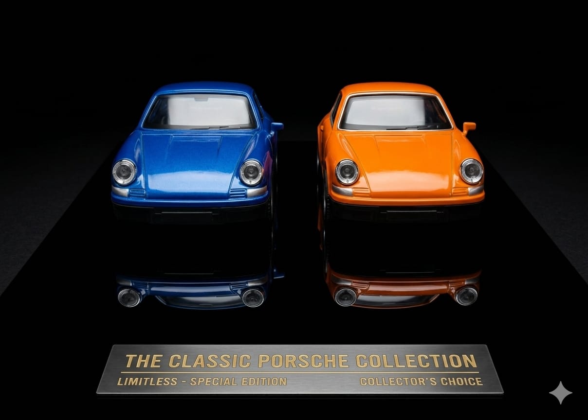 Bigman TwinLegend Classics Retro Diecast Car Collection – Special Edition Collector Set