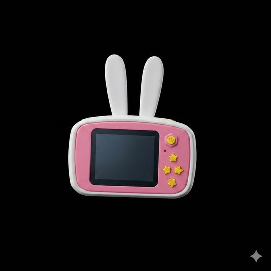Bigman BunnyPix Mini Camera for Kids – Cute Bunny Digital Cartoon Camera