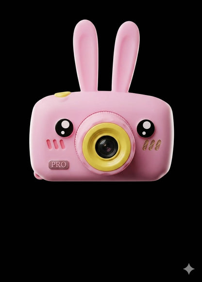 Bigman BunnyPix Mini Camera for Kids – Cute Bunny Digital Cartoon Camera