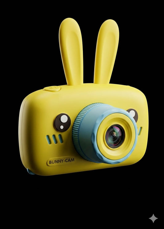 Bigman BunnyPix Mini Camera for Kids – Cute Bunny Digital Cartoon Camera