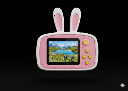 Bigman BunnyPix Mini Camera for Kids – Cute Bunny Digital Cartoon Camera