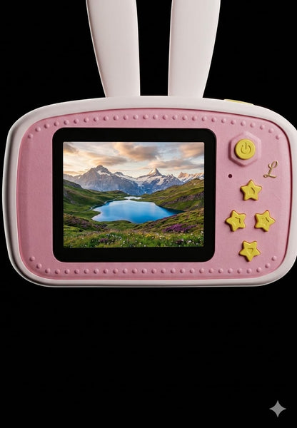 Bigman BunnyPix Mini Camera for Kids – Cute Bunny Digital Cartoon Camera