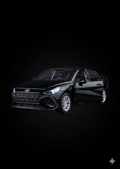 Bigman ShadowDrive Sedan Premium Diecast Model Car with Opening Doors