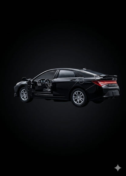 Bigman ShadowDrive Sedan Premium Diecast Model Car with Opening Doors