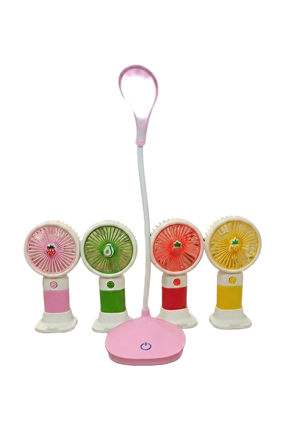 BIGMAN FruityGlow Mini Fan & LED Lamp Set