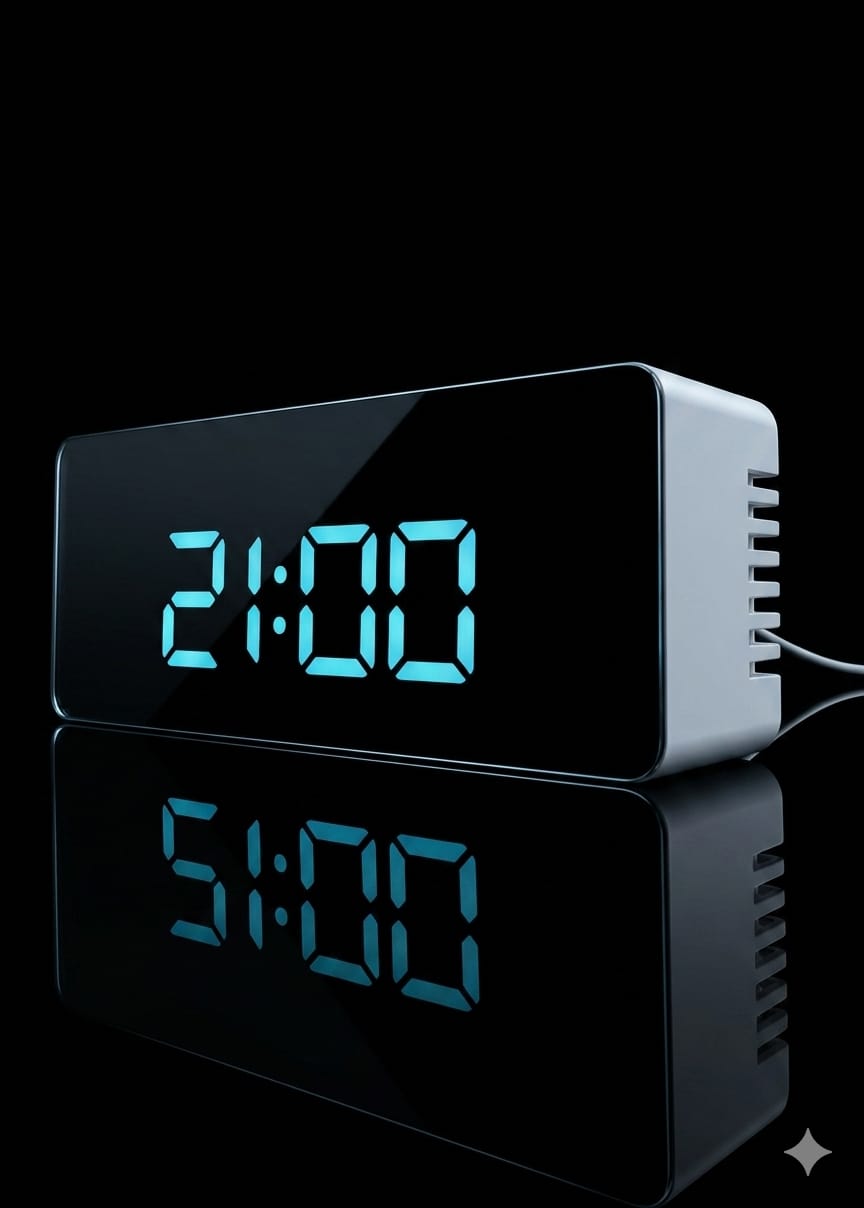 BIGMAN NeoGlow | Digital LED Alarm Clock