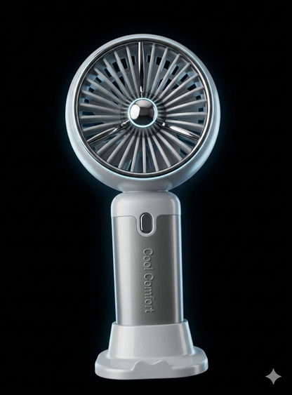 Bigman FrostJet – Rechargeable High-Speed Portable Mini Fan | Powerful Cooling Airflow with Premium Design