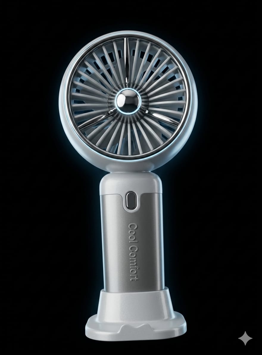 BIGMAN FrostJet | Rechargeable Mini Fan