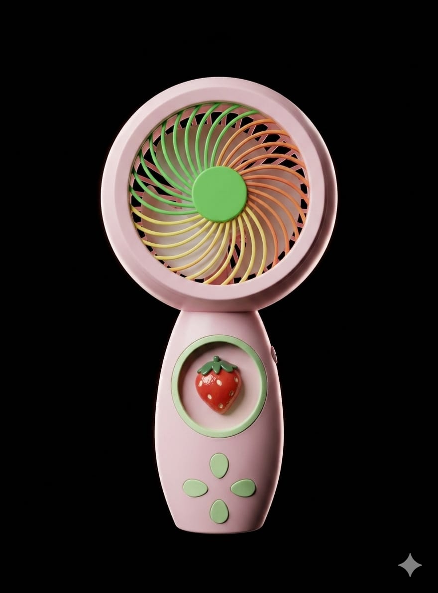 BIGMAN Rainbow Breeze | Rechargeable Mini Fan