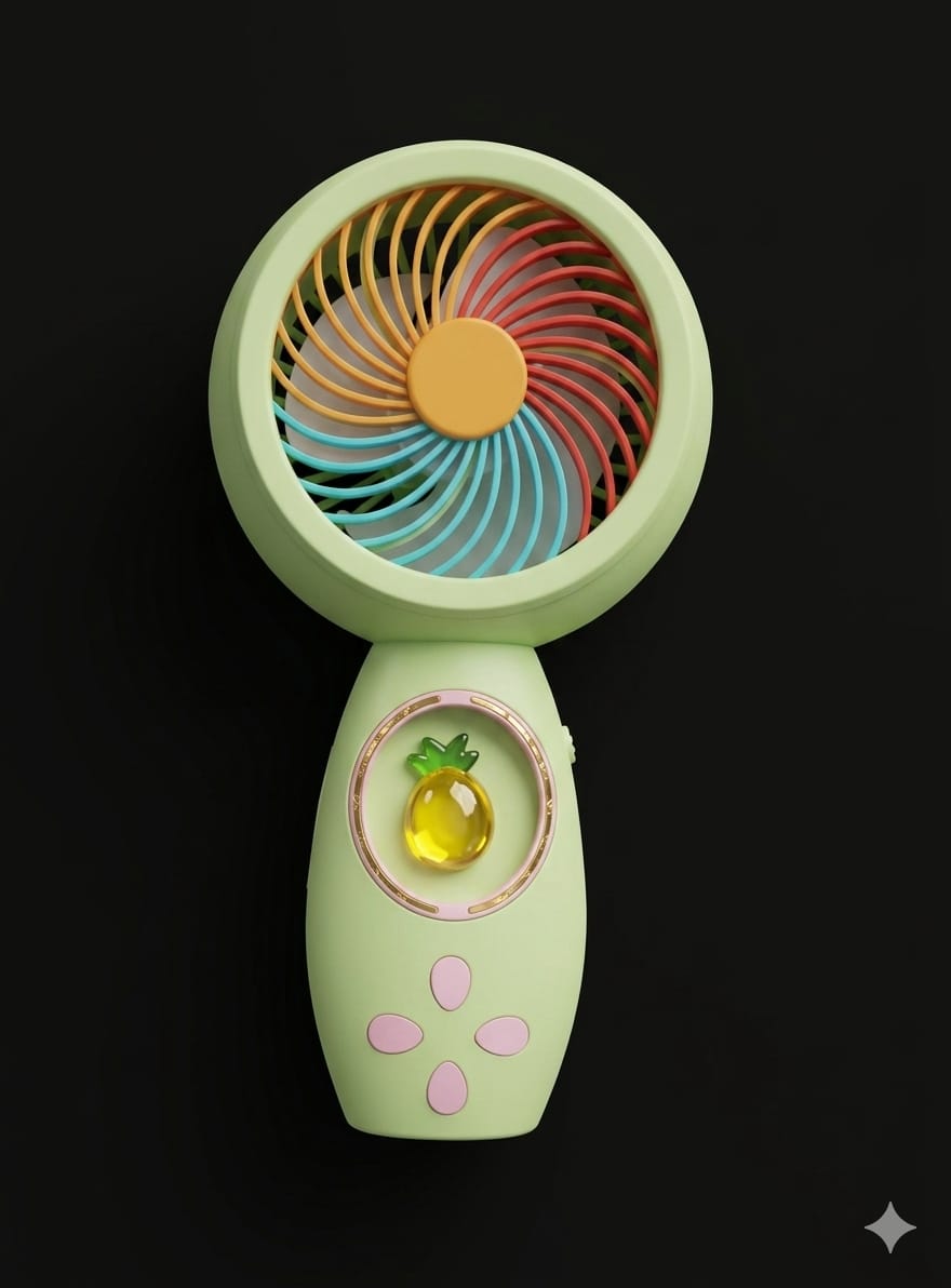BIGMAN Rainbow Breeze | Rechargeable Mini Fan