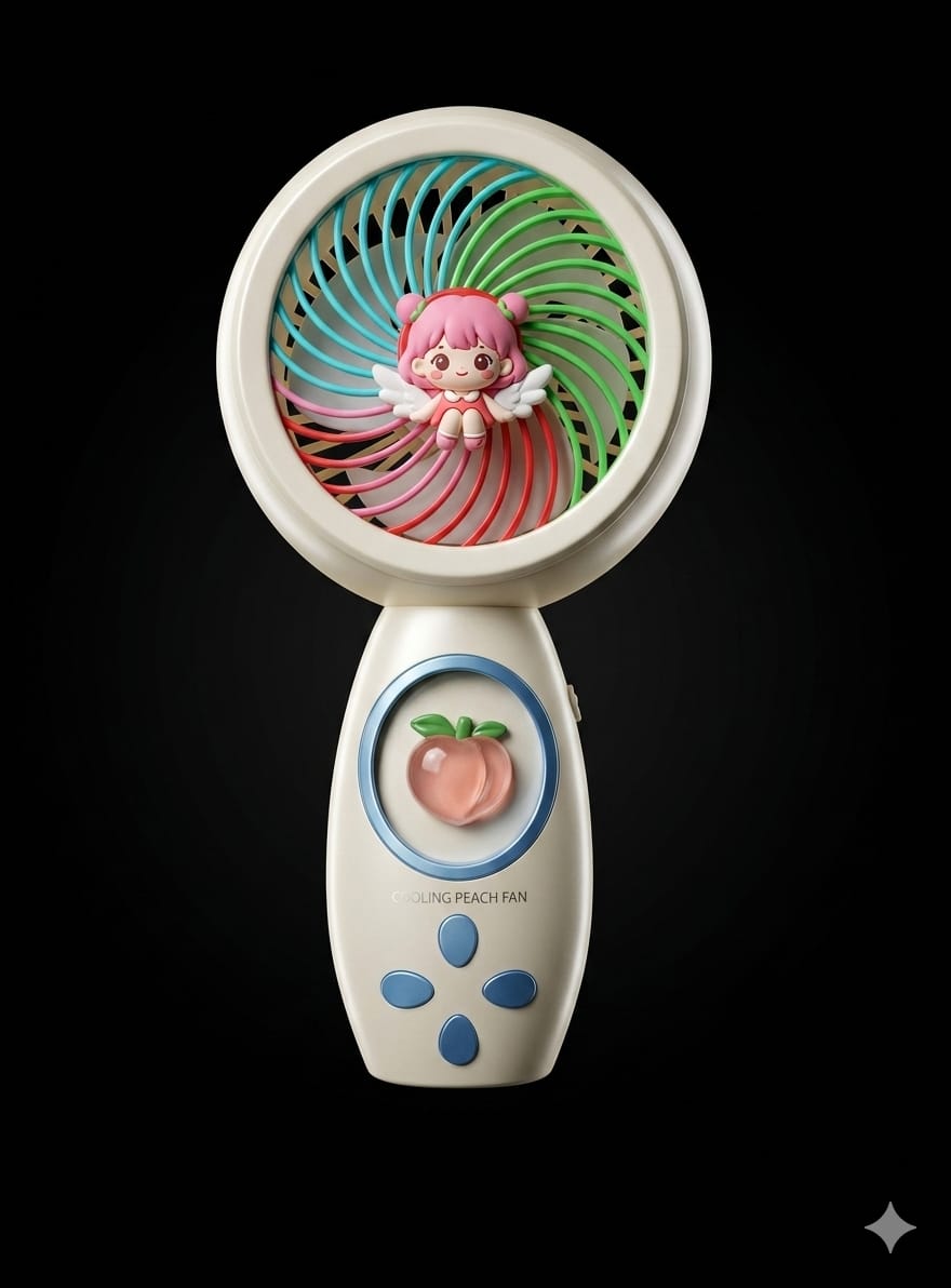 BIGMAN Rainbow Breeze | Rechargeable Mini Fan