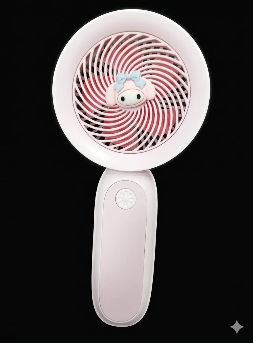 BIGMAN AirGlow | Rechargeable LED Fan