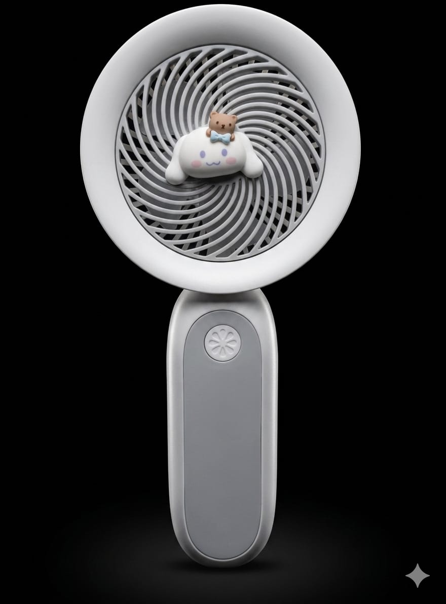 BIGMAN AirGlow | Rechargeable LED Fan