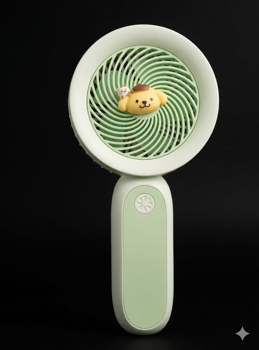 BIGMAN AirGlow | Rechargeable LED Fan