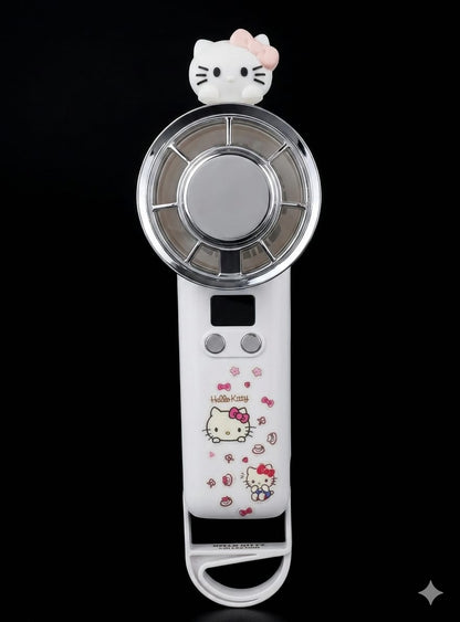 Bigman Character Breeze Pro – Rechargeable Portable Turbo Fan with Digital Display | Cute Character Edition