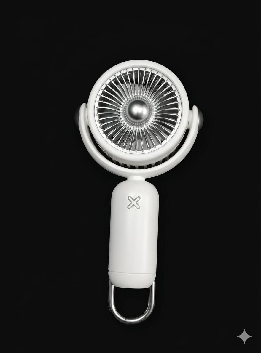 BIGMAN AeroLoop Pro | Rechargeable Pocket Fan