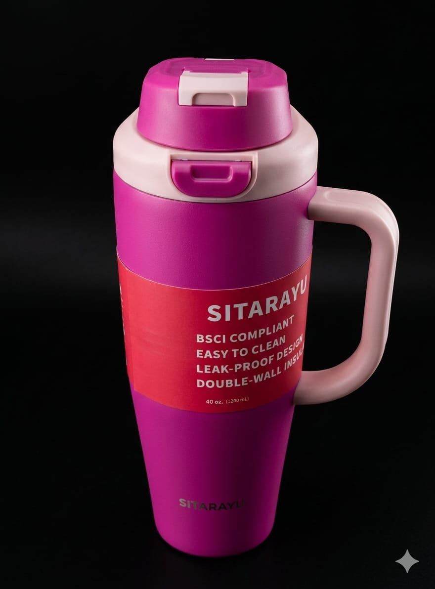 BIGMAN SipMaster Elite | Insulated Travel Mug