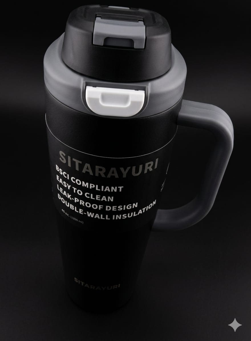 BIGMAN SipMaster Elite | Insulated Travel Mug