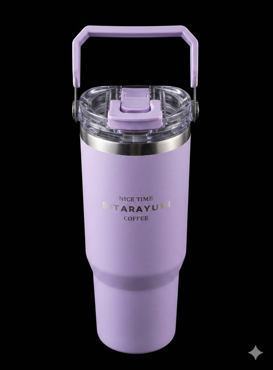 Bigman premium sitarayuri CozyFlow Tumbler – Premium Stainless Steel Travel Mug | Vacuum Insulated Hot & Cold Coffee Tumbler