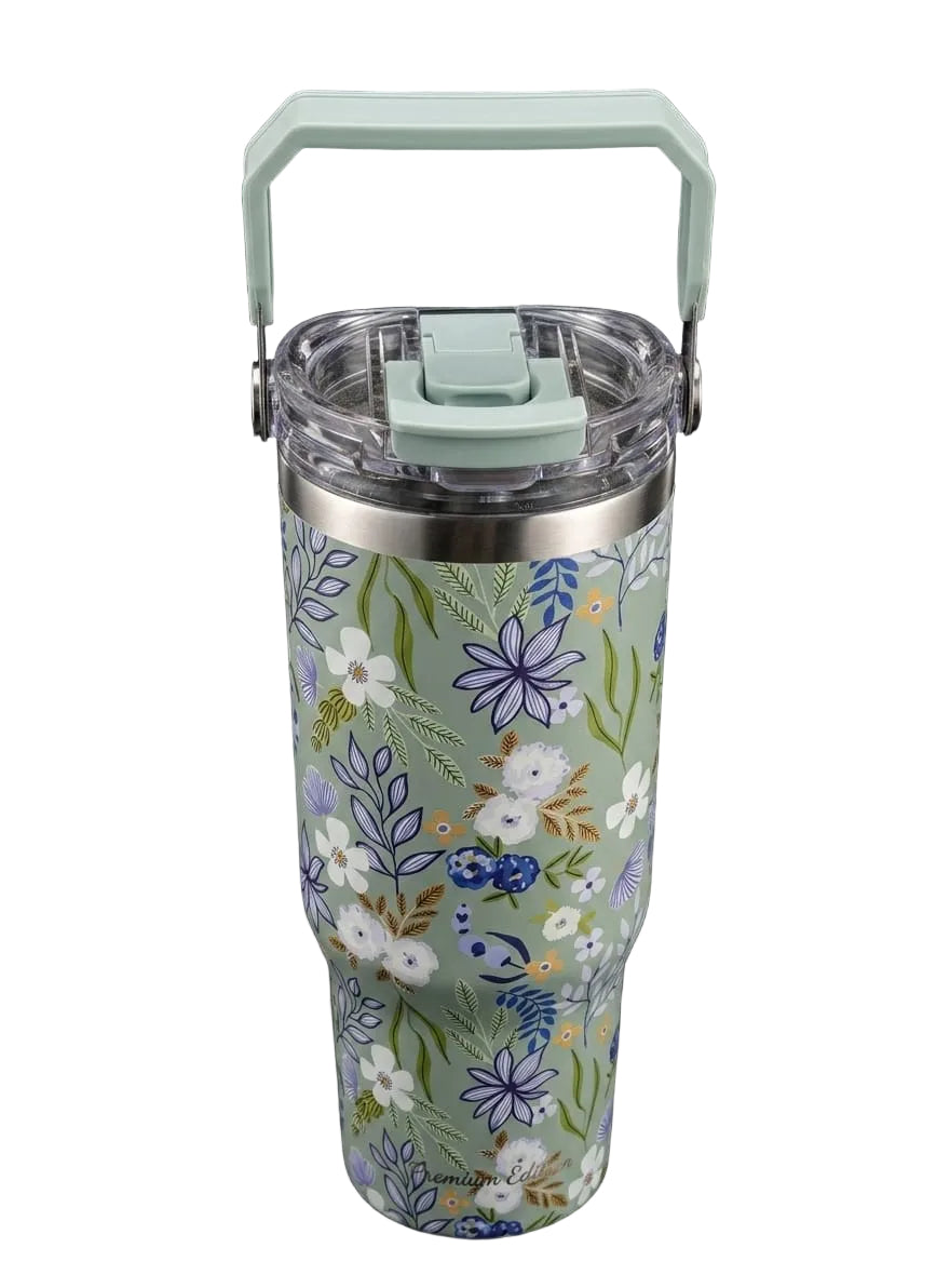 BIGMAN GardenSip Elite | Floral Travel Tumbler