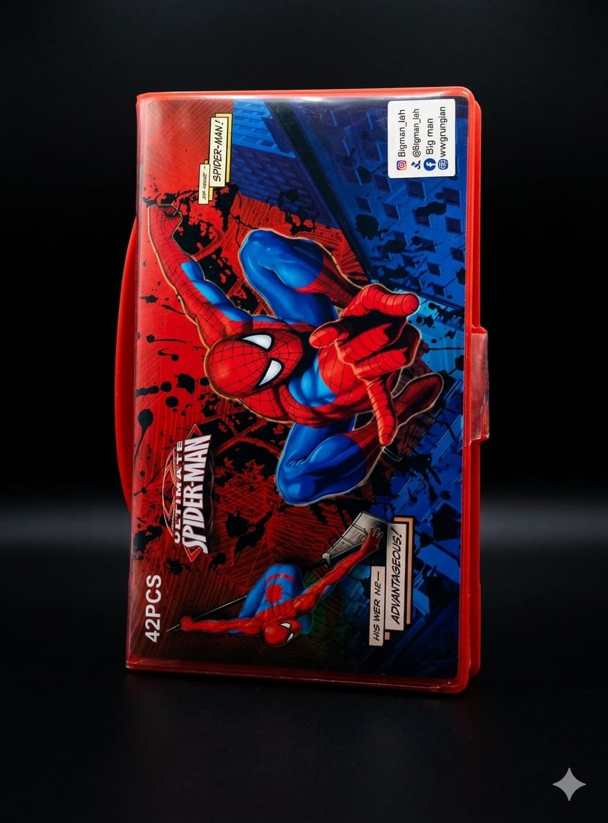 BIGMAN Cartoon Vault | Kids Pencil Box