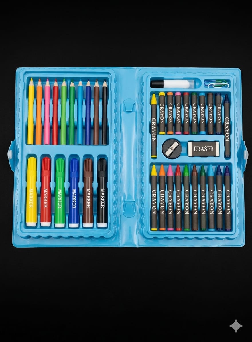 BIGMAN Cartoon Vault | Kids Pencil Box