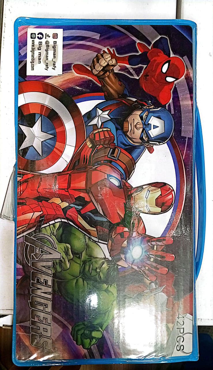 BIGMAN Cartoon Vault | Kids Pencil Box