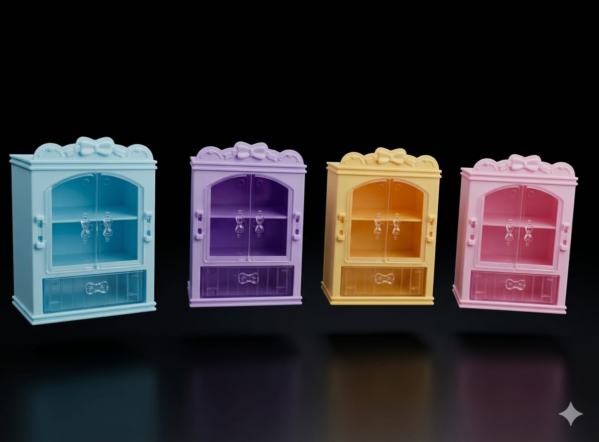 BIGMAN Velora | Pastel Jewellery Cabinet