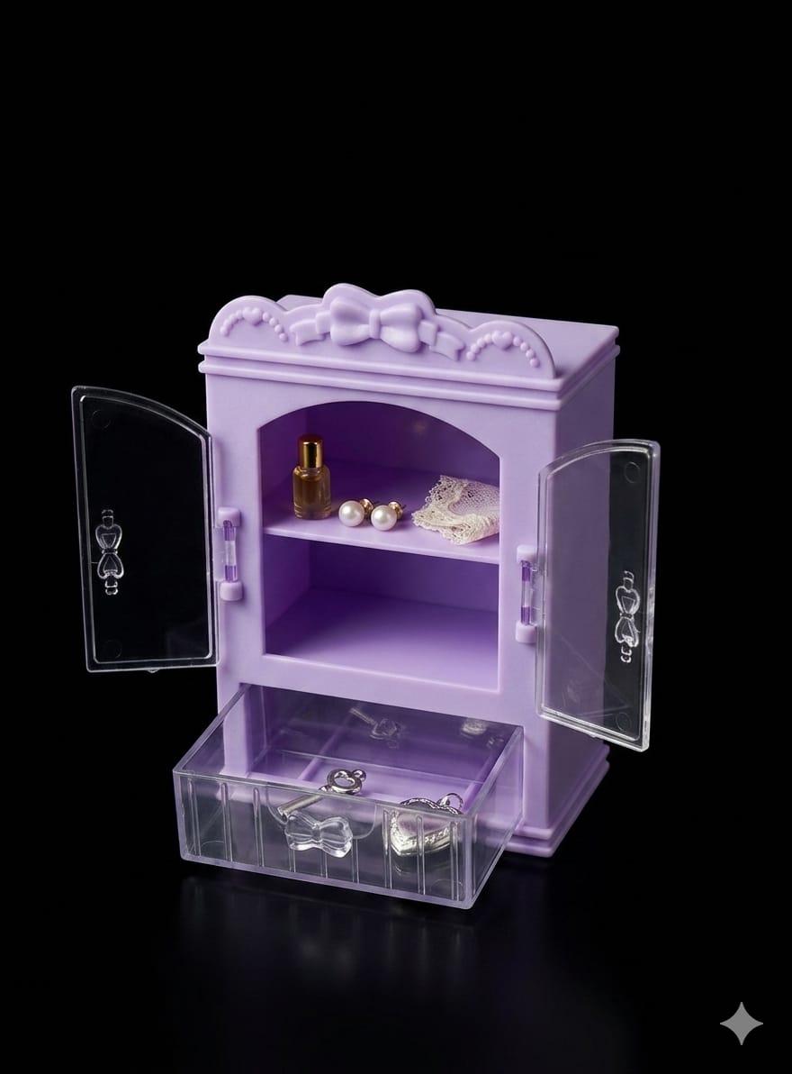 BIGMAN Velora | Pastel Jewellery Cabinet