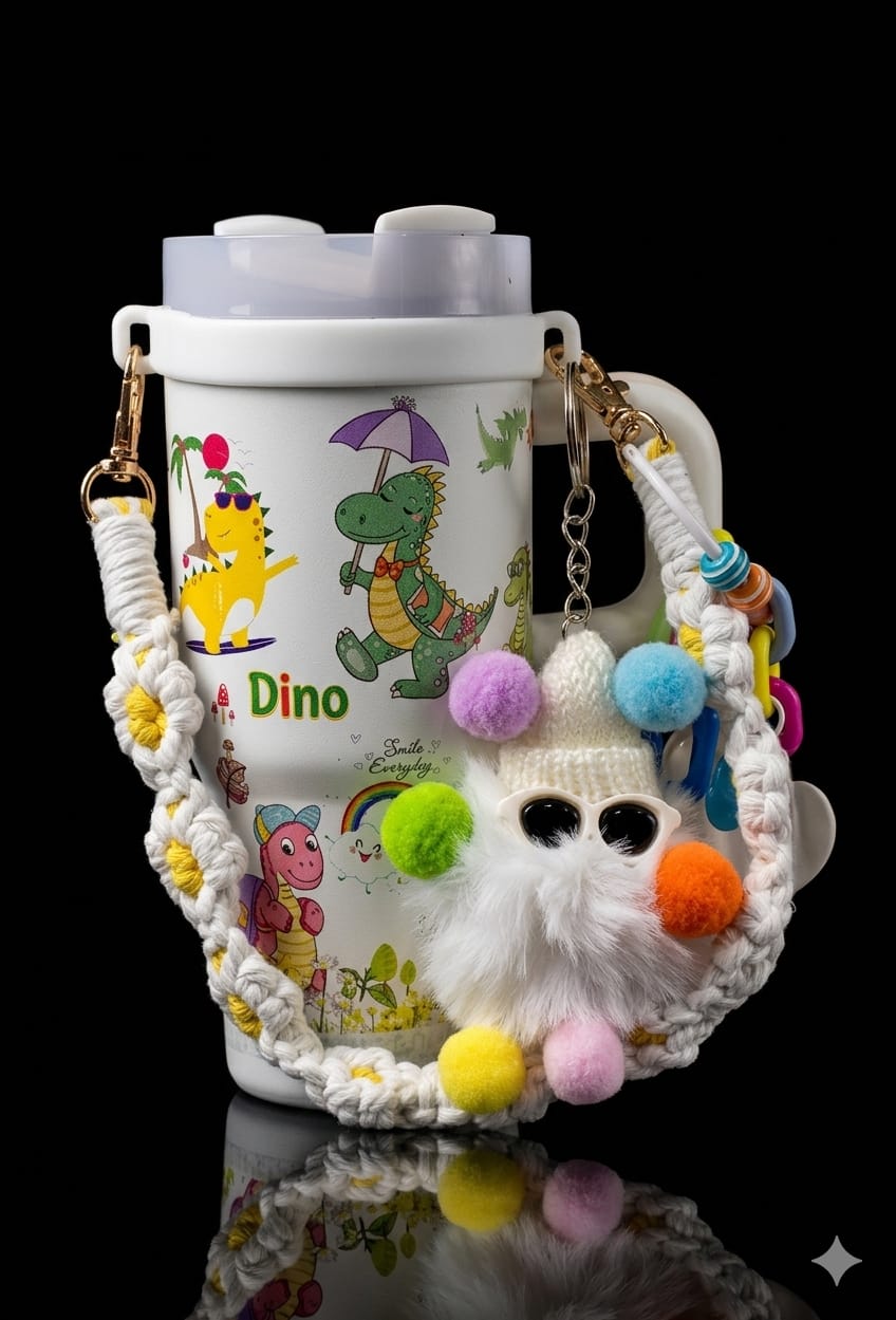 BIGMAN DinoGarden | 14oz Kids Tumbler