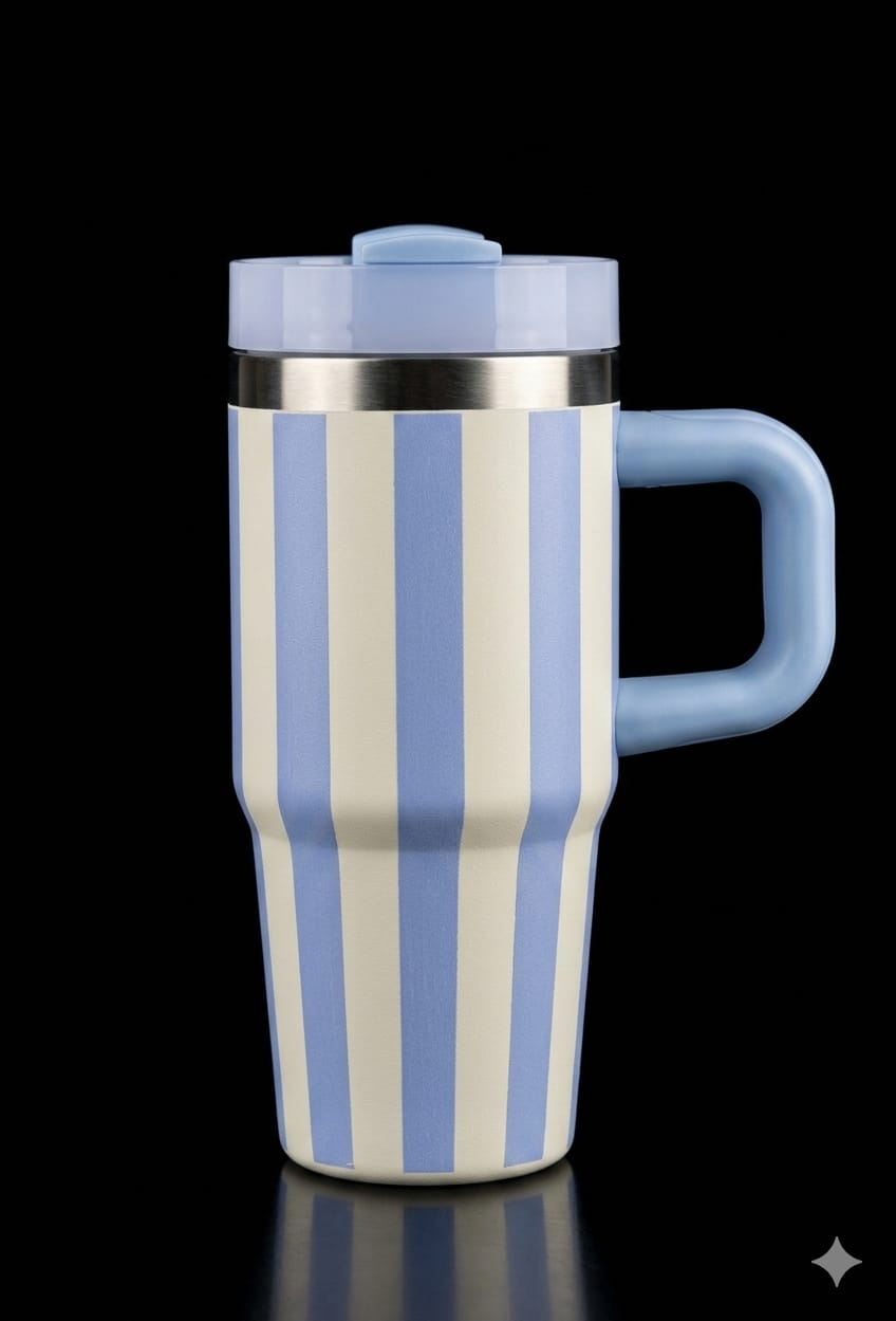 BIGMAN BlossomAura | 14oz Floral Tumbler
