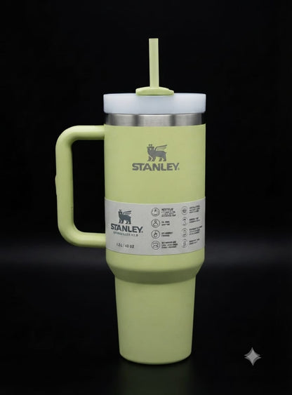 Bigman Mint Tumbler 40oz – Premium Stainless Steel Insulated Travel Mug with Handle & Straw ⭐
