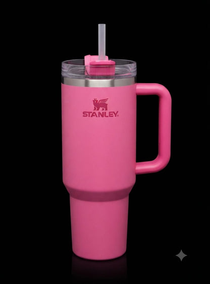 Bigman Bubblegum Tumbler 40oz – Premium Stainless Steel Insulated Travel Mug with Handle & Straw