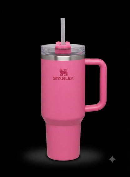 Bigman Bubblegum Tumbler 40oz – Premium Stainless Steel Insulated Travel Mug with Handle & Straw