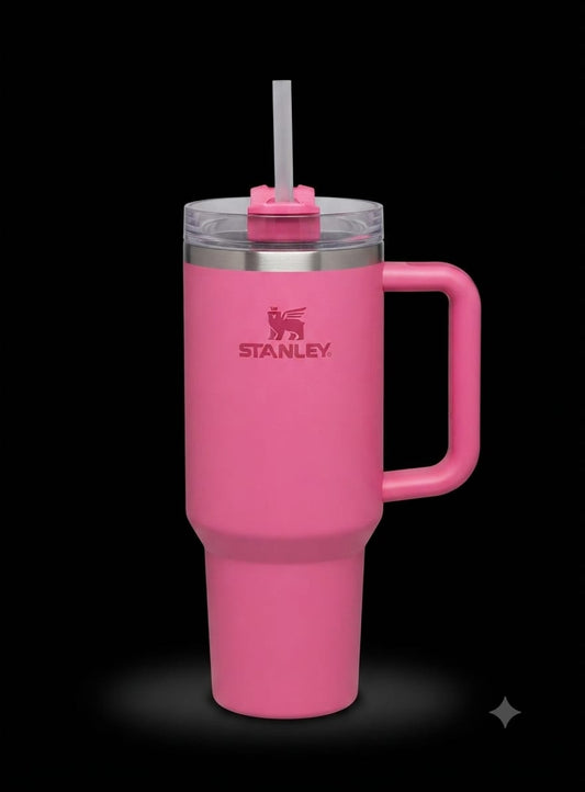 Bigman Bubblegum Tumbler 40oz – Premium Stainless Steel Insulated Travel Mug with Handle & Straw