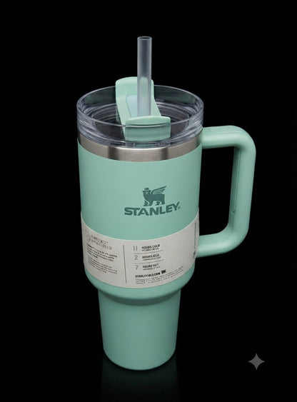 Bigman Aqua Tumbler 40oz – Premium Stainless Steel Insulated Travel Mug with Handle & Straw