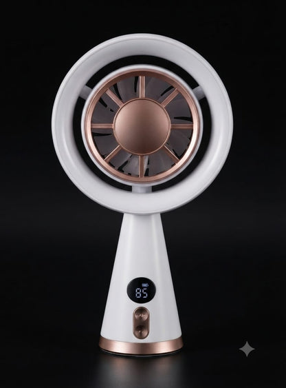 Bigman AeroFan Pro – Rechargeable Turbo Fan with Digital Display