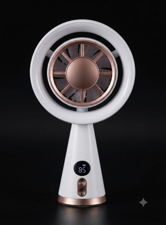 Bigman AeroFan Pro – Rechargeable Turbo Fan with Digital Display