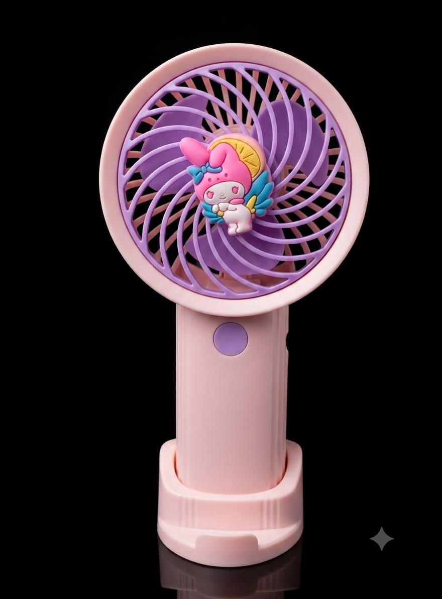 Bigman Melody Breeze Fan – Cute Rechargeable Handheld Mini Fan
