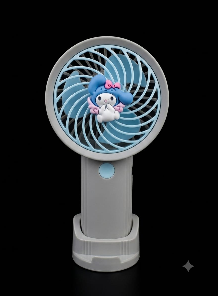 Bigman Melody Breeze Fan – Cute Rechargeable Handheld Mini Fan